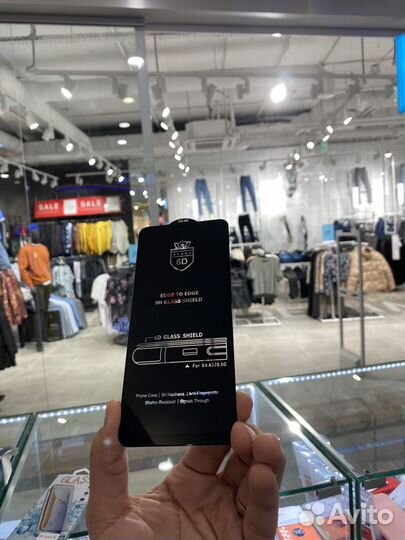 Защитное стекло на Samsung A22S 6D