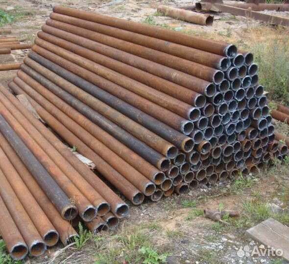 Труба буровая 73 нкт. Столбики