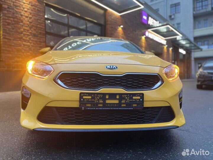 Водитель на Kia Ceed (с оформлением)