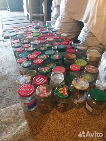 Банки стеклянные от 200гр. - 1литра