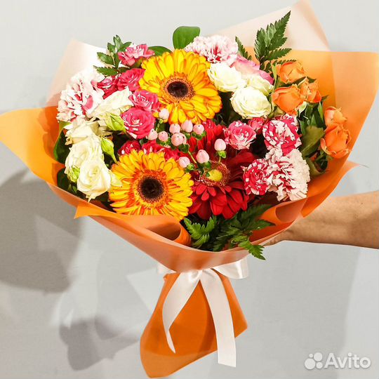 Букет небольшой Цветы сотруднице