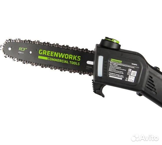 Высоторез/сучкорез Greenworks GC82PS 1400307