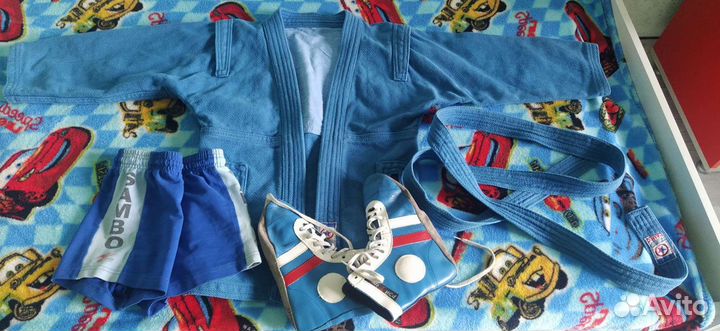 Форма для самбо, борцовки, шорты 5-7 лет