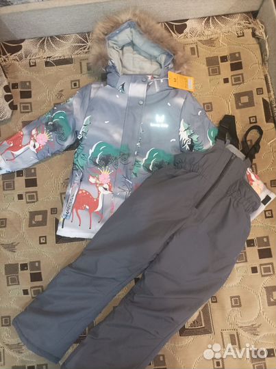 Костюм зимний для девочки 128