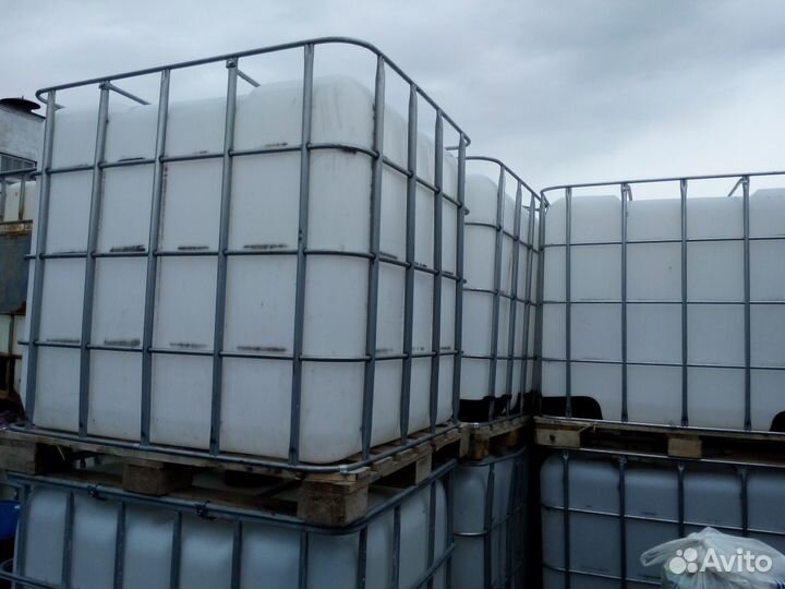 Бочки пластиковые б/у