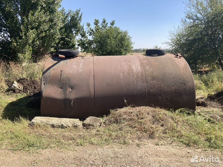 Емкость металлическая 25 кубов с битумом