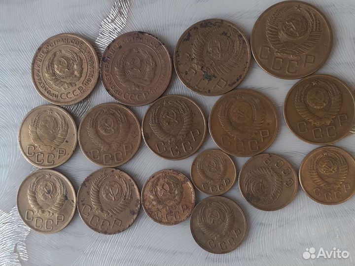 Копейки СССР 5 к. 1930г. Брак