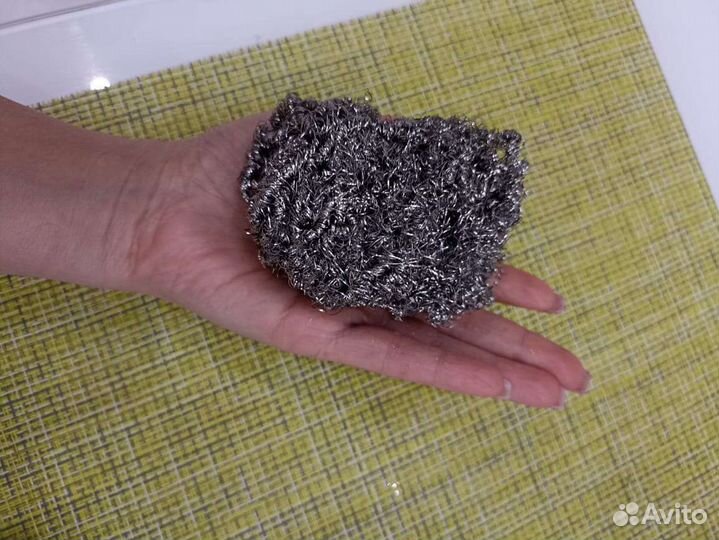 Губка нержавеющая Атоми