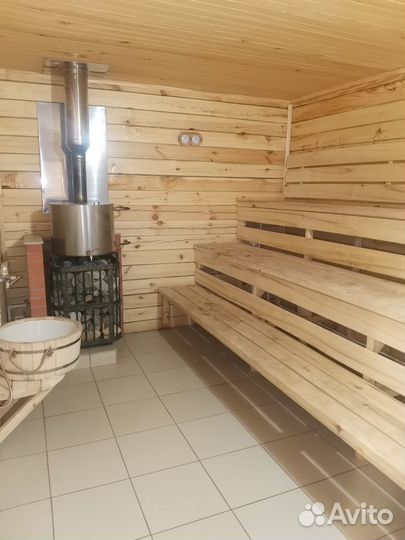 Баня на дровах