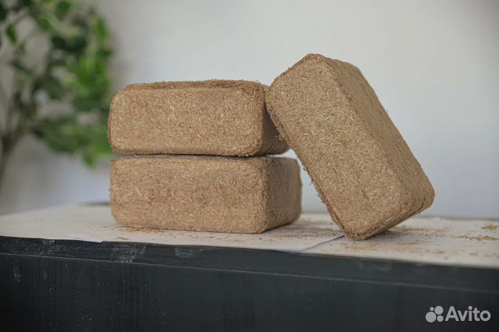 Брикеты топливные Береза Пыль (1 поддон)