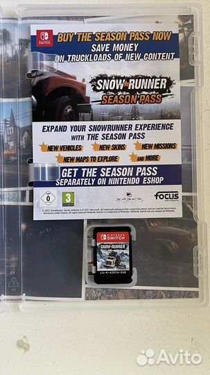 Игра snow runner на nintendo switch