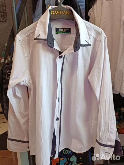 Рубашка школьная