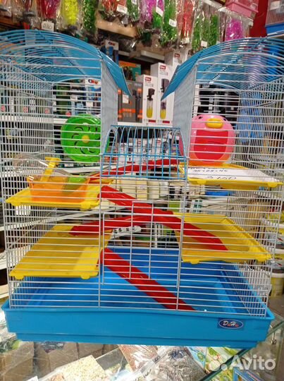 Клетки для хомячка, крыски, шиншиллы