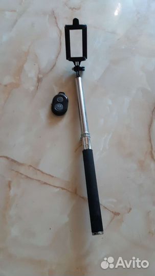 Селфи палка с блютуз пультом