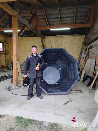 Банный чан/купель свари сам