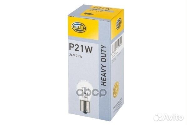 Лампа накаливания, 24V, 21W 8GA002073-241 hella