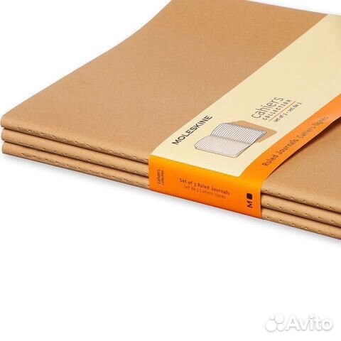 Блокнот Moleskine cahier journal QP421 19х25 линей