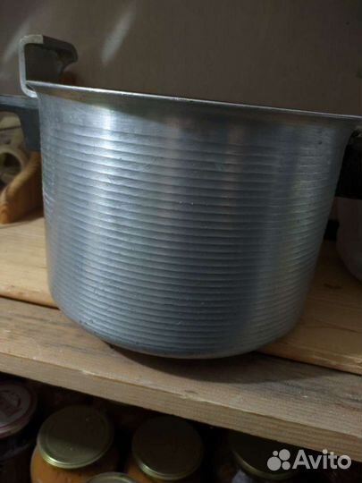 Кастрюля алюминиевая СССР на 6 литров