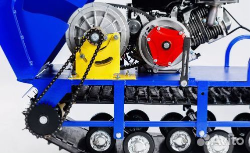 Мотобуксировщик snow DOG 9 с эл.запуском (dinking)