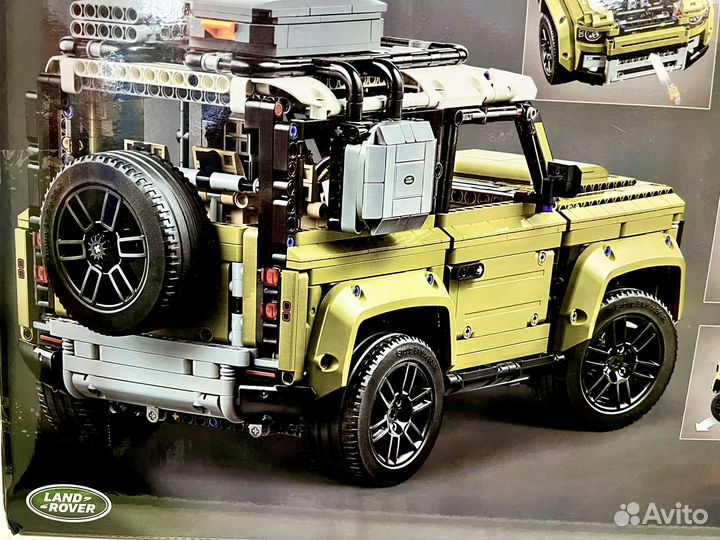 Конструктор аналог Lego Land Rover 2573 детали