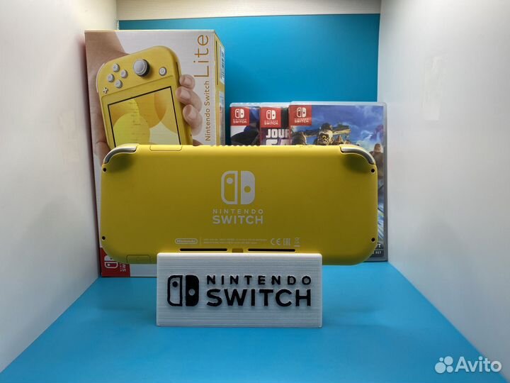 Nintendo switch lite 32/128GB желтая