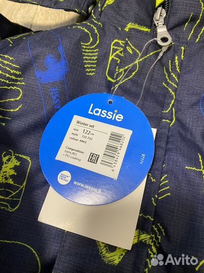 Костюм Lassie зимний 122 (128) новый