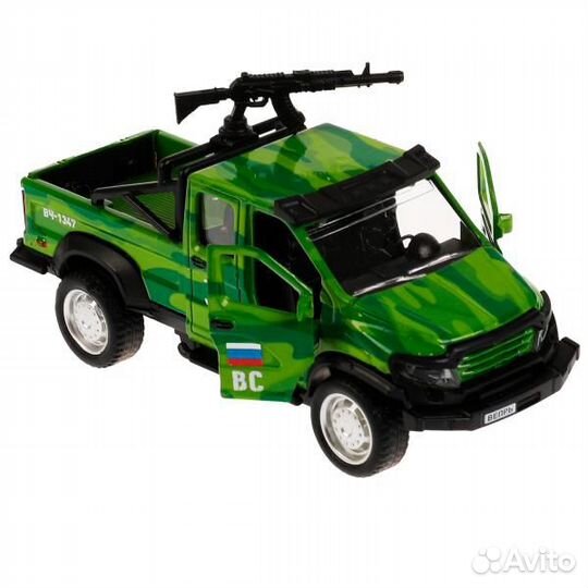 Машина Технопарк металл Газ Вепрь 12,5 см двери, и