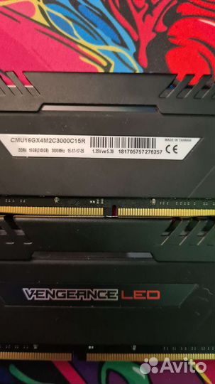 Оперативная память ddr4 16gb Corsair