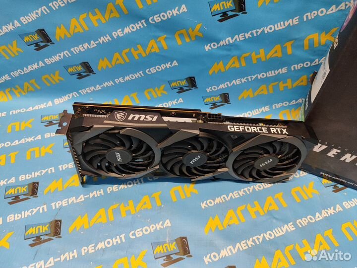 Видеокарта MSI GeForce RTX 3060 Ti ventus 3X