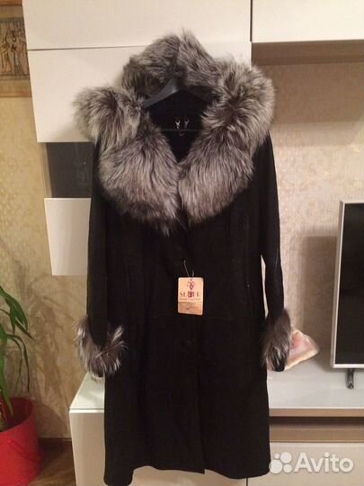 Дубленка кожаная