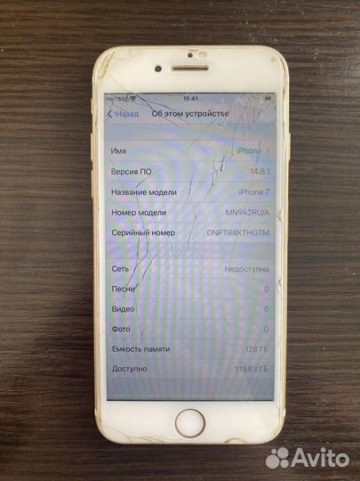 iPhone 7, 128 ГБ