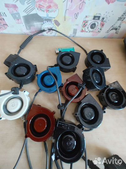 Вентиляторы для охлаждения на 12 и на 48в