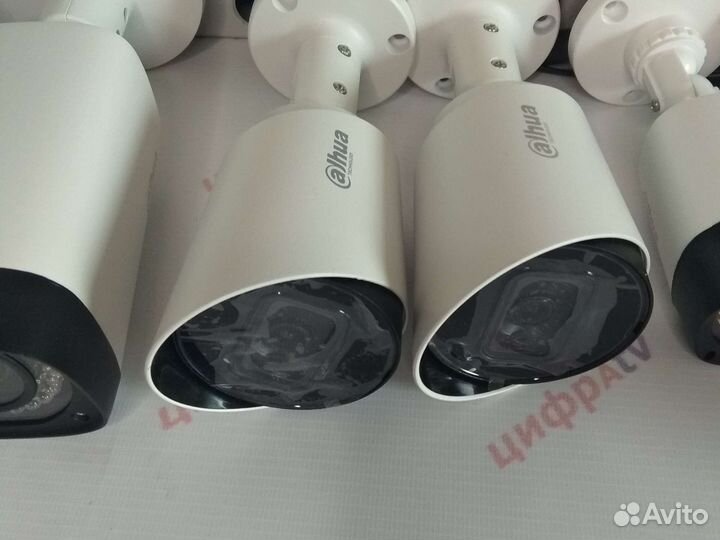 21 Камера IP\CVI видеонаблюдения 4\1Мп Dahua + рег