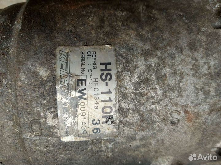 Компрессор кондиционера Хонда Аккорд 7