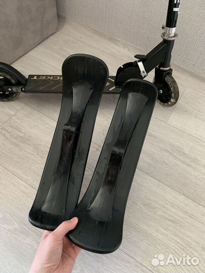 Самокат снегокат 2 в 1