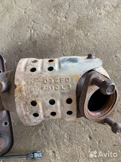 Выпускной коллектор hyundai solaris 2 G4LC