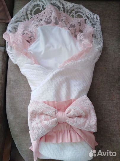 Конверт на выписку для девочки