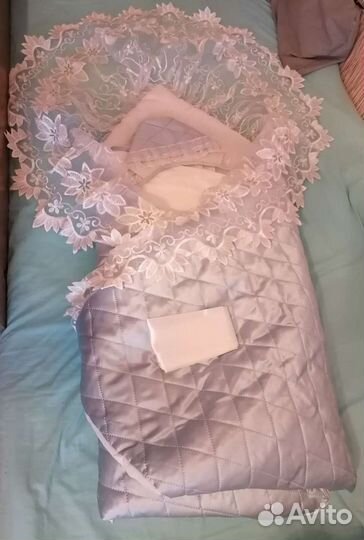 Конверт на выписку для мальчика весна