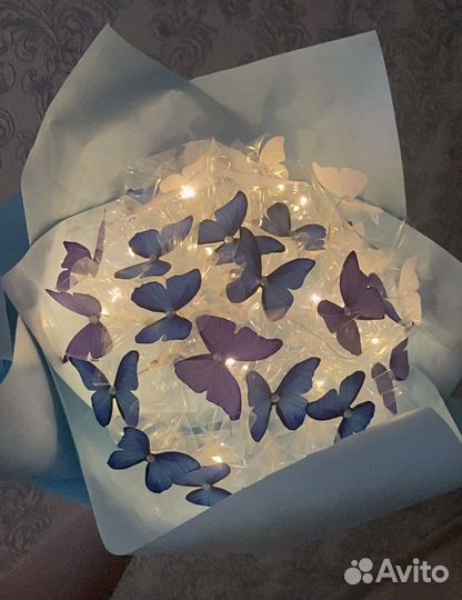 Букет с бабочками