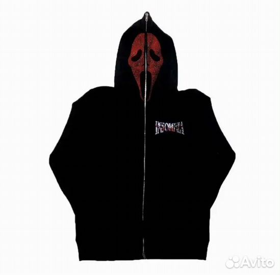 Зип худи y2k scream (крик)