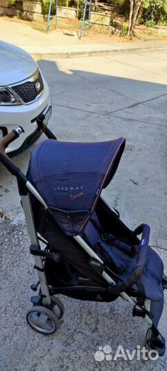Прогулочная коляска трость chicco lite way