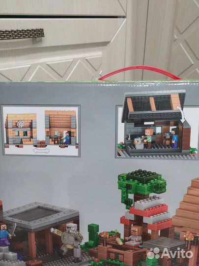 Lego майнкрафт большая деревня 1106 дет.арт. 63021