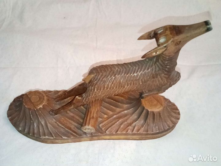 Животные, резьба по дереву