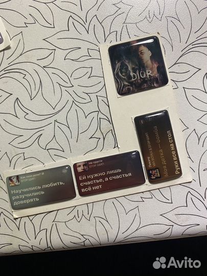 3D наклейки на телефон