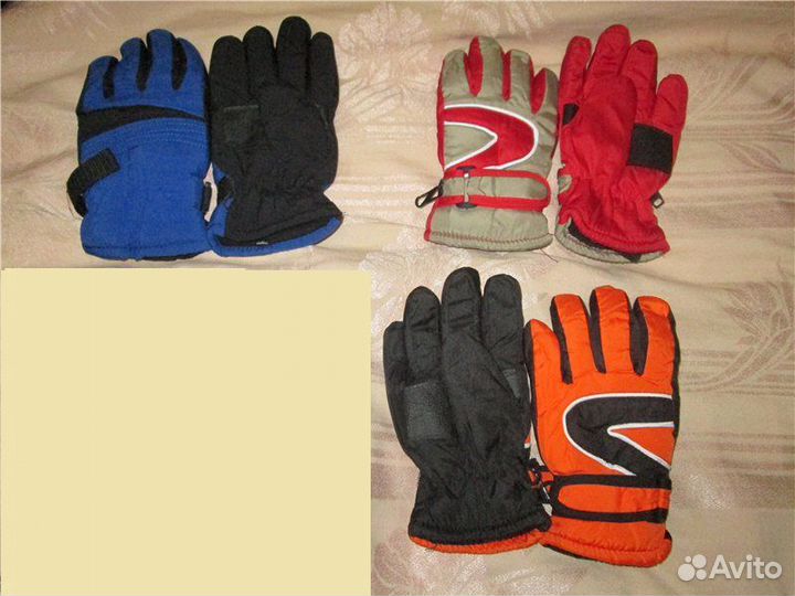 Перчатки зимние 5-6 лет