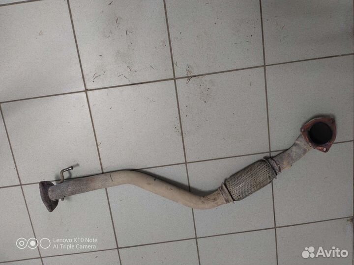 Приемная труба chevrolet lanos