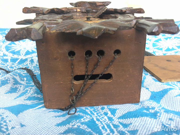 Часы немецкие начало хх века, с кукушкой и боем