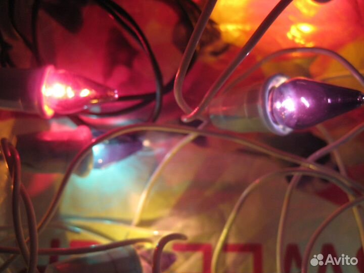 Гирлянда на елку СССР