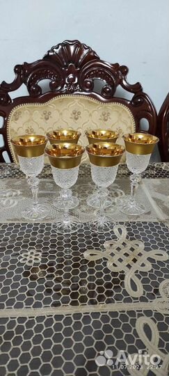 Хрустальные фужеры