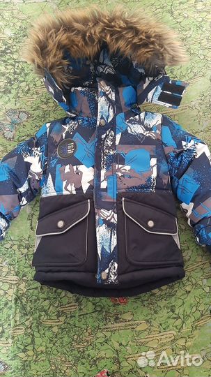 Зимний костюм для мальчика 68